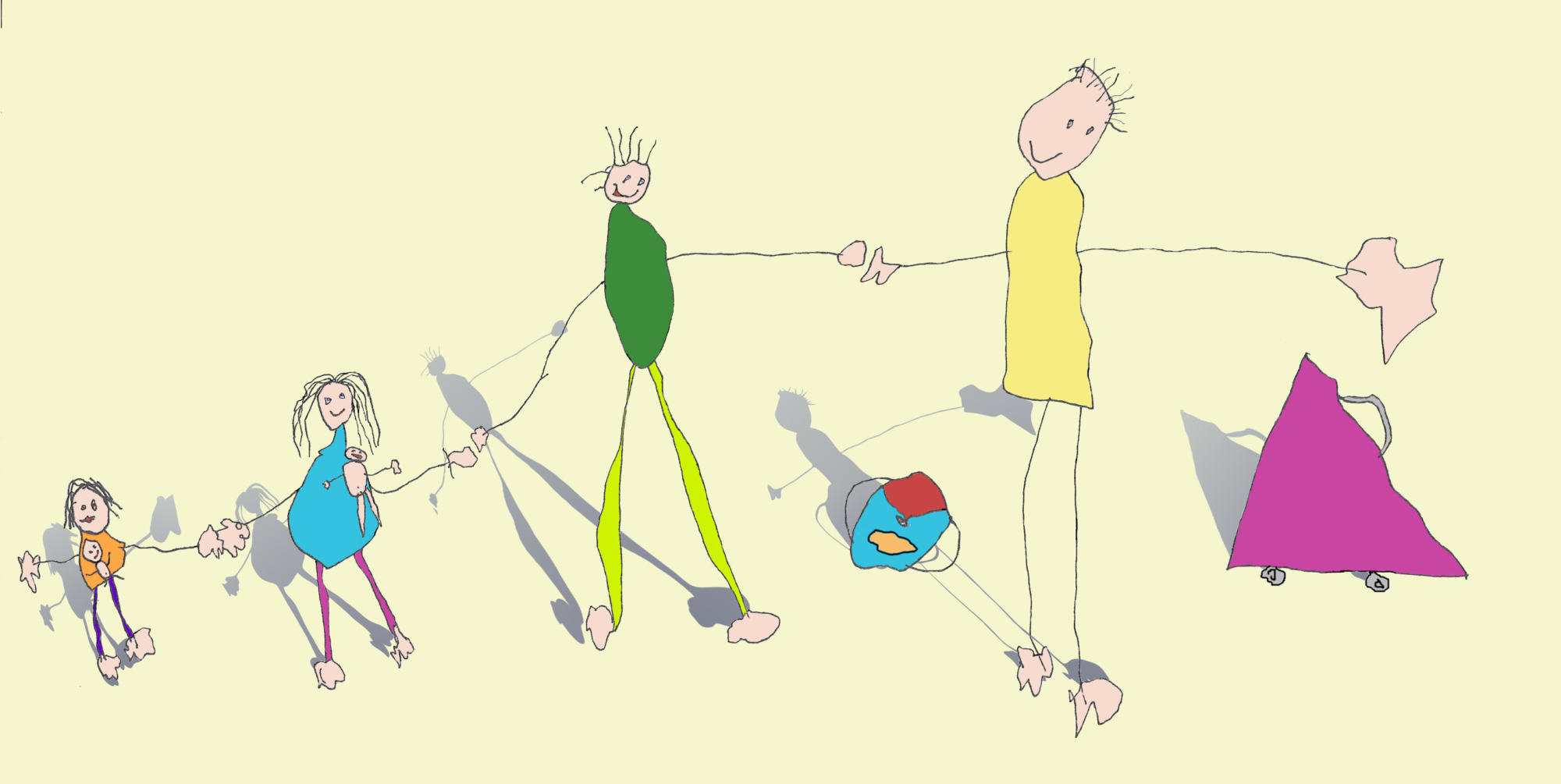 Anne, Julien, Salomé et Zacharie en Nouvelle Zélande